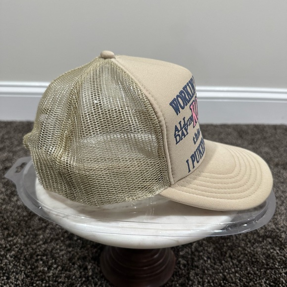 Kapital Kountry Workin’ Like a Dog Trucker Tan Hat 2020 - Picture 5 of 10
